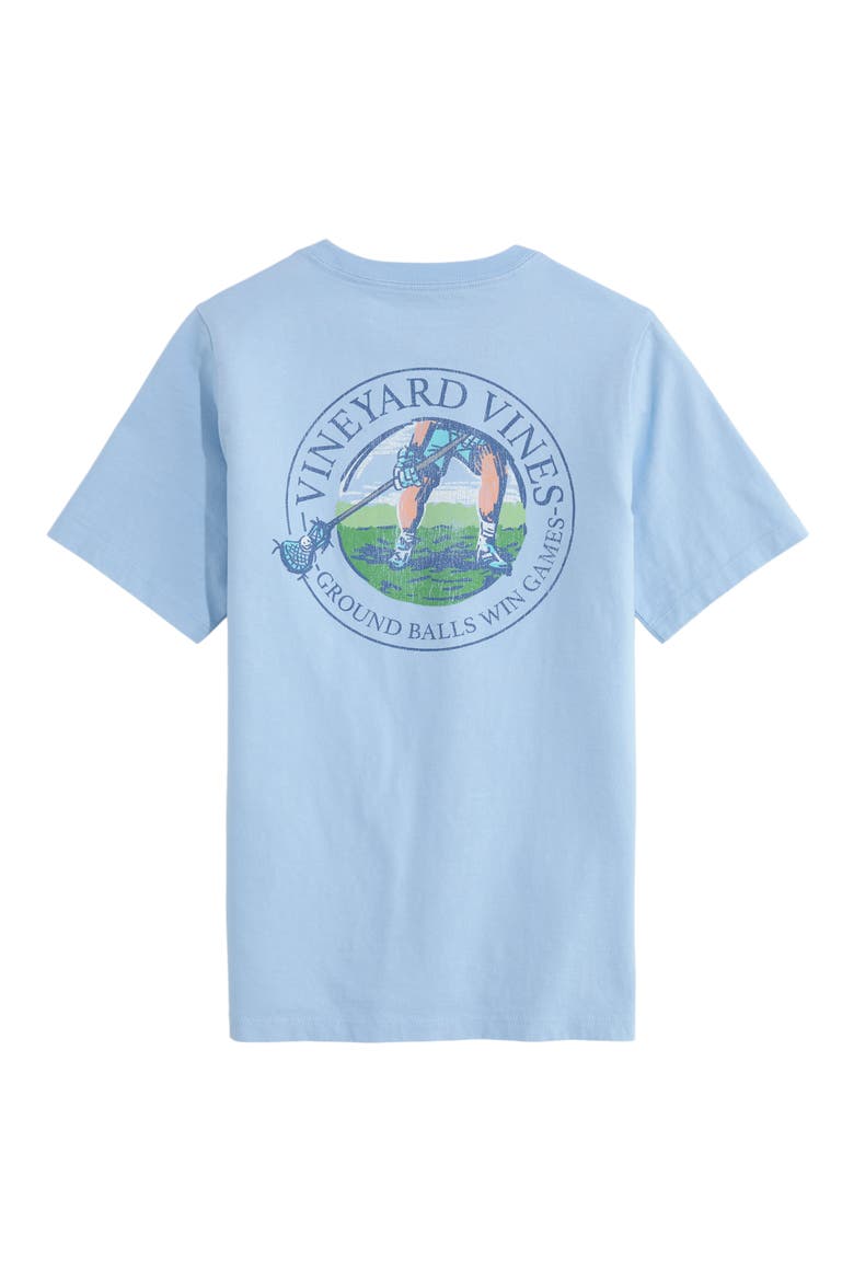 Kids' Score It Cotton Graphic T-Shirt, Alternate, color, JAKE BLUE