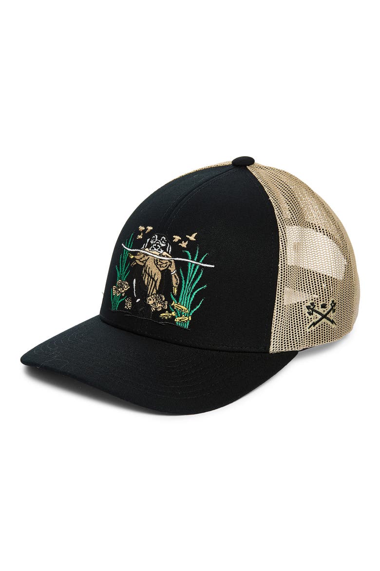 Bashford Snapback Baseball Cap, Main, color, BLACK