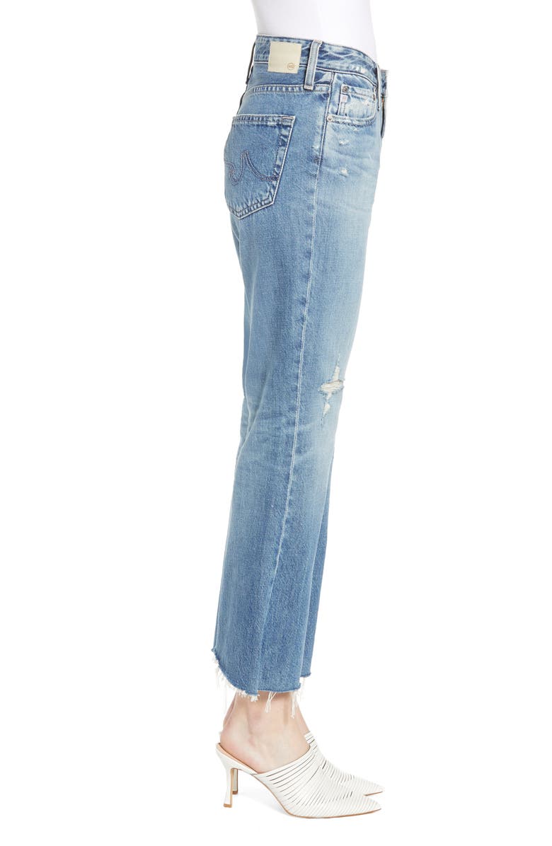 AG Quinne High Waist Kick Flare Jeans, Alternate, color,