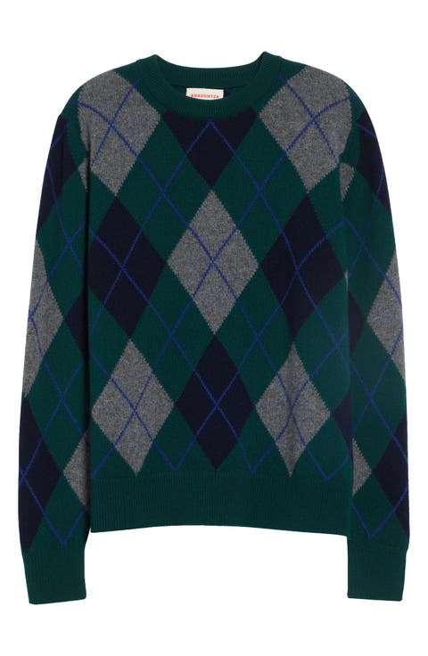 Ava Argyle Lambswool Sweater