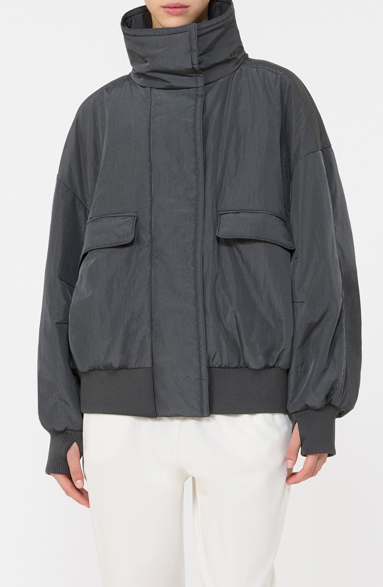 Amaca Hooded Nylon Jacket