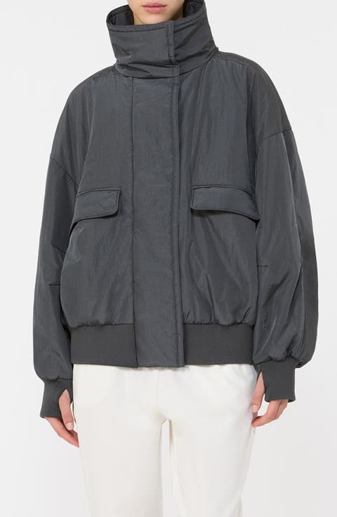 Amaca Hooded Nylon Jacket