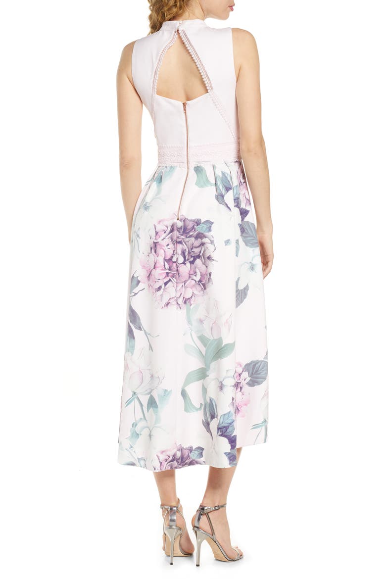 Zoeigh High/Low Dress, Alternate, color, LILAC