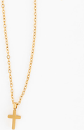 Pip Pop Cross Pendant Necklace