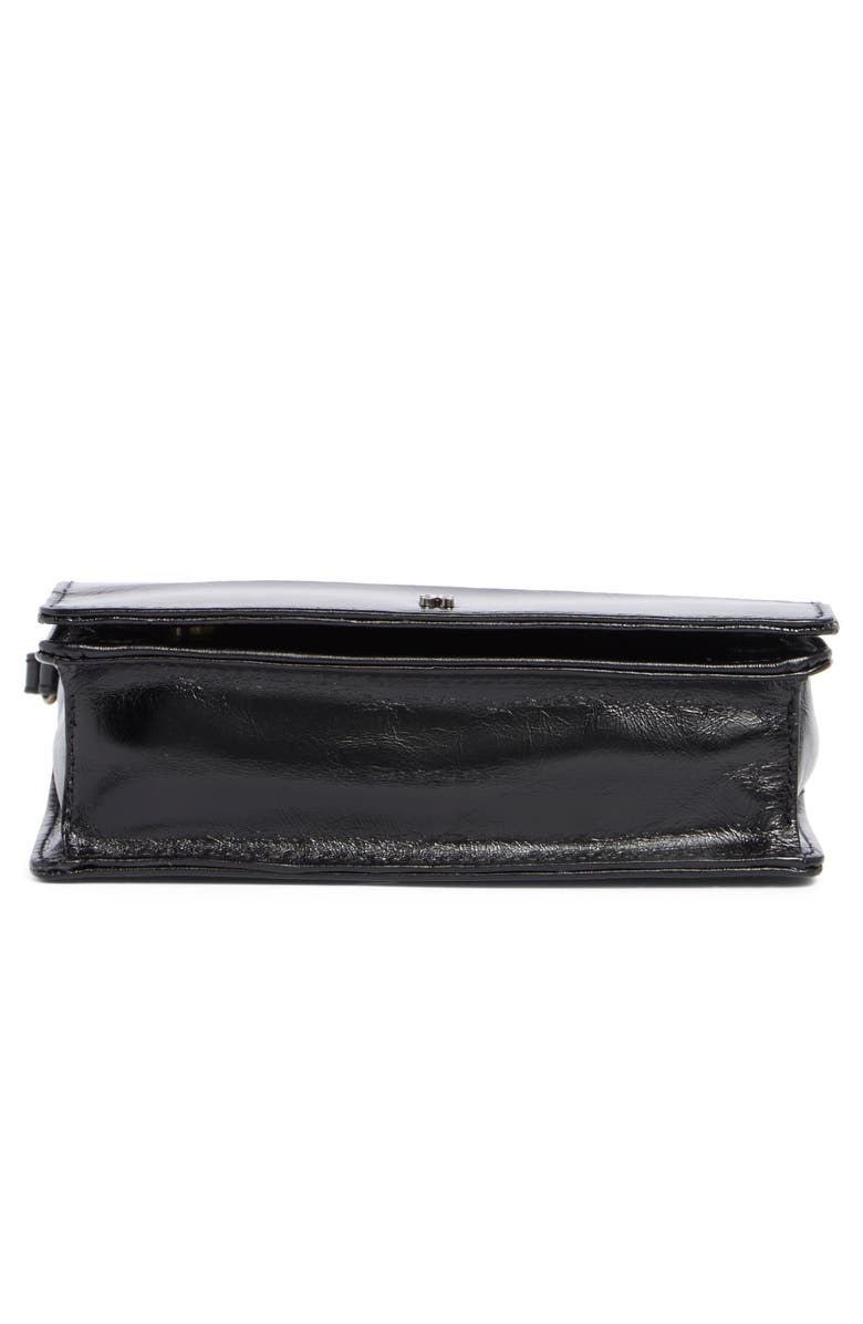 HOBO Jill Leather Wristlet, Alternate, color, Black