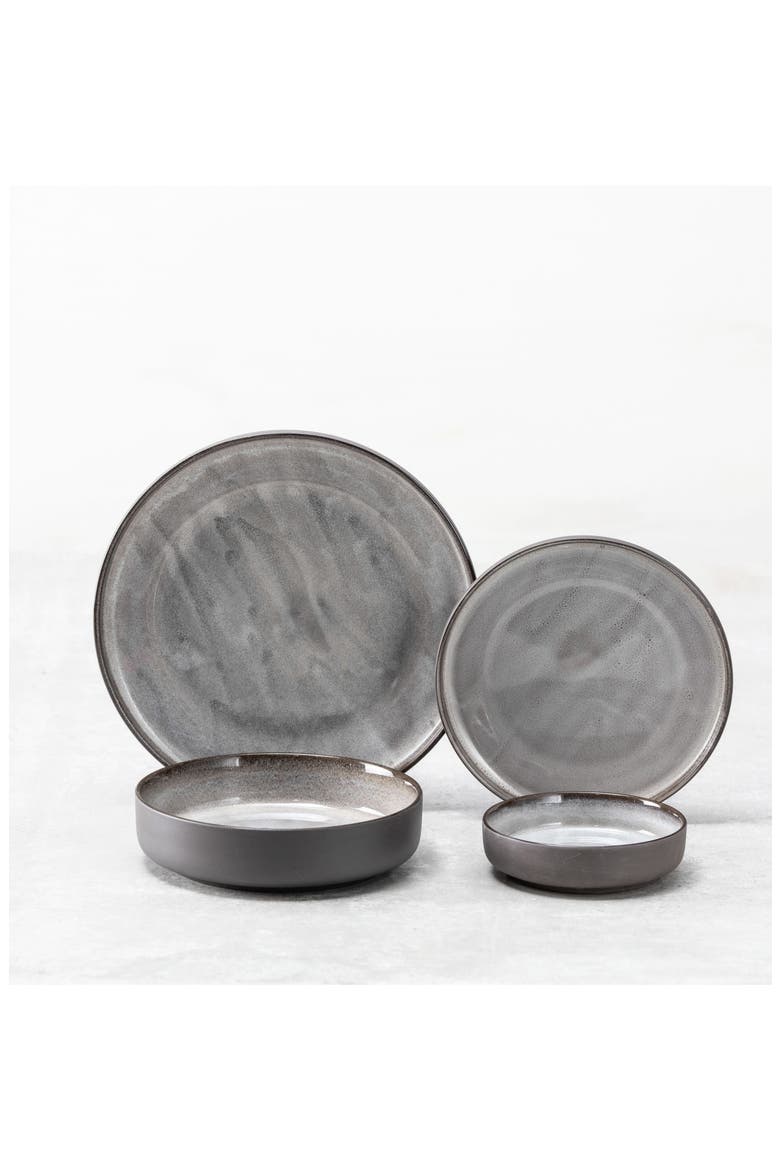Northern Lights 16-Piece Dinnerware Place Setting, Main, color, BOREALIS SILT