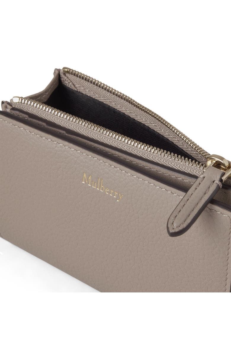 Mulberry Continental Bifold Zipped Wallet, Alternate, color, Cashmere Taupe