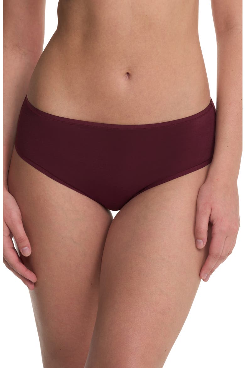 Bliss Bare Cotton Hipster Briefs, Main, color, ROYAL FIG