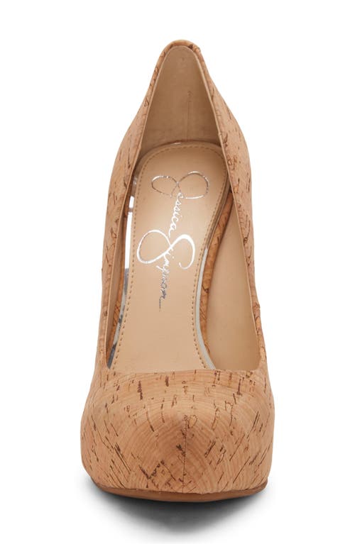 Jessica Simpson Parisah Platform Pump In Beige