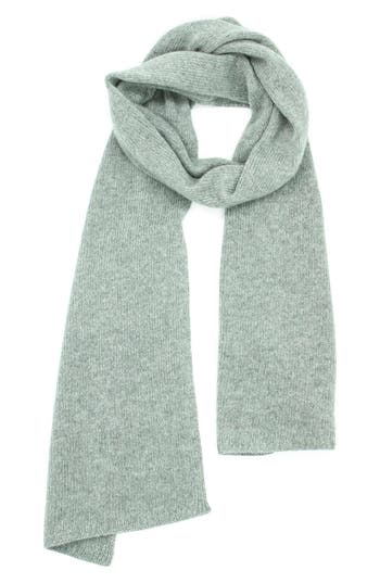 Portolano Solid Cashmere Scarf In Green