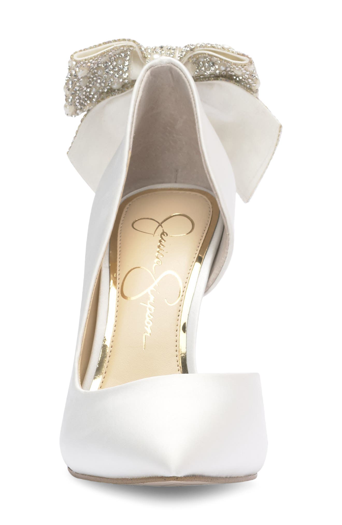 Jessica Simpson Prizma Half d'Orsay Pointed Toe Pump, Alternate, color, 