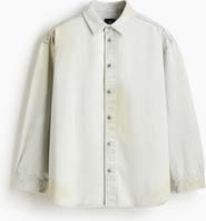 H&M Oversized Fit Denim Shirt