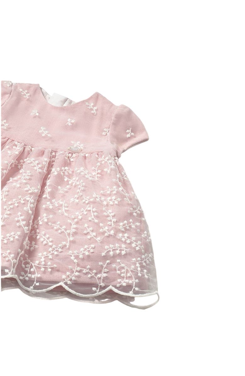 Mayoral Floral Garland Chiffon Dress, Alternate, color, 