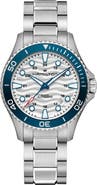 Hamilton Khaki Navy Scuba White Automatic Bracelet Watch, 40mm