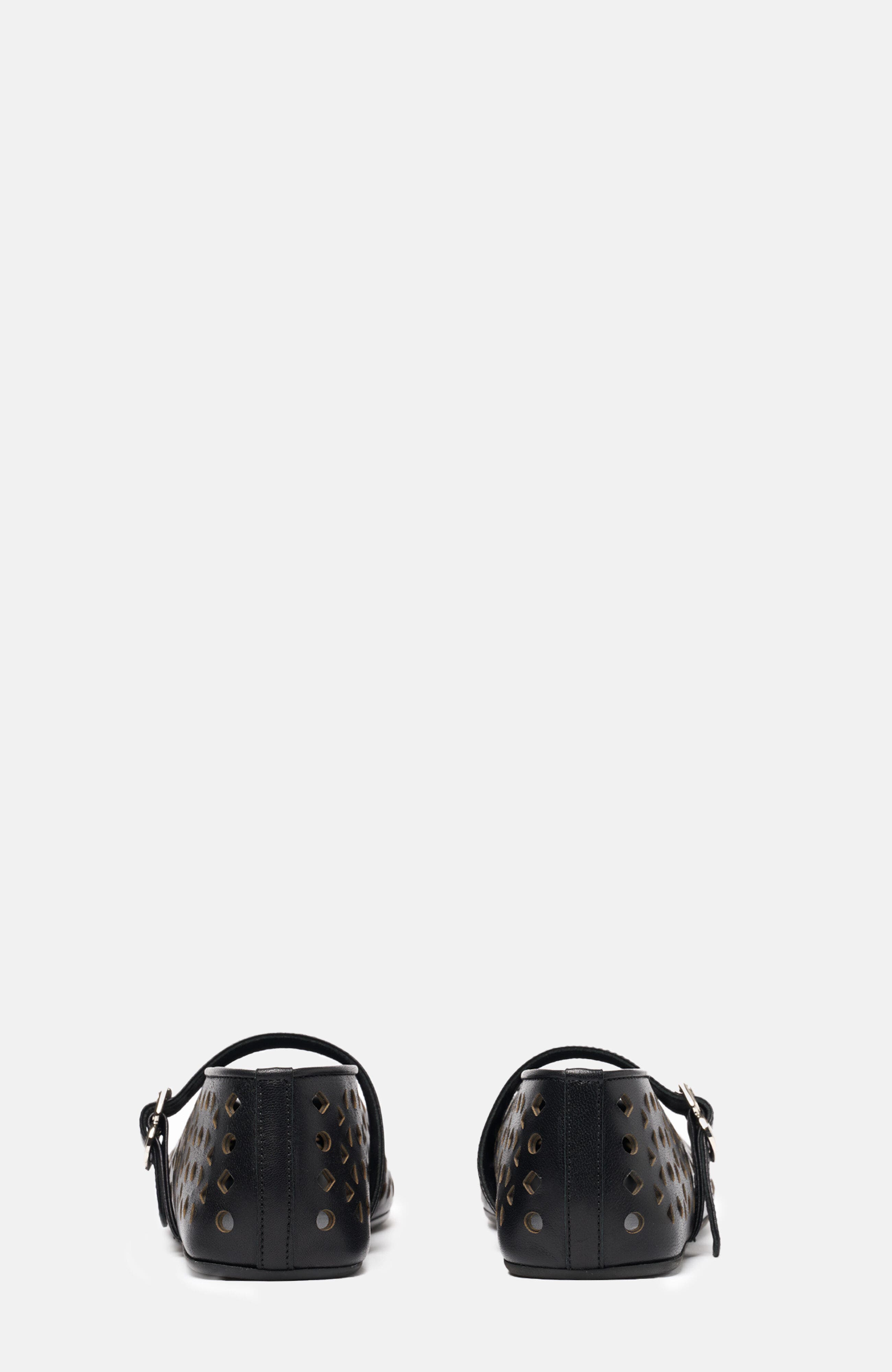 SCAROSSO Evelyn Ballerinas, Alternate, color, Black - Calf