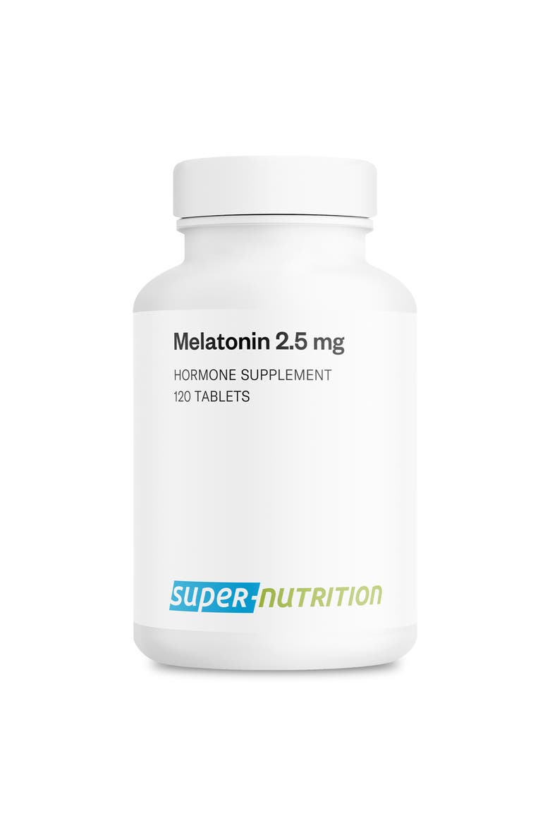 Melatonin 2.5mg, Main, color, None
