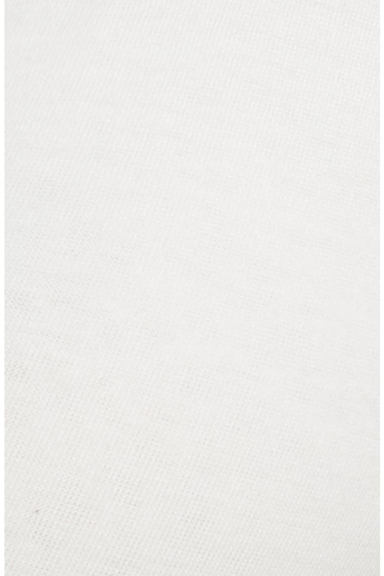 Adorned Cotton Blend Bralette, Alternate, color, WHITE
