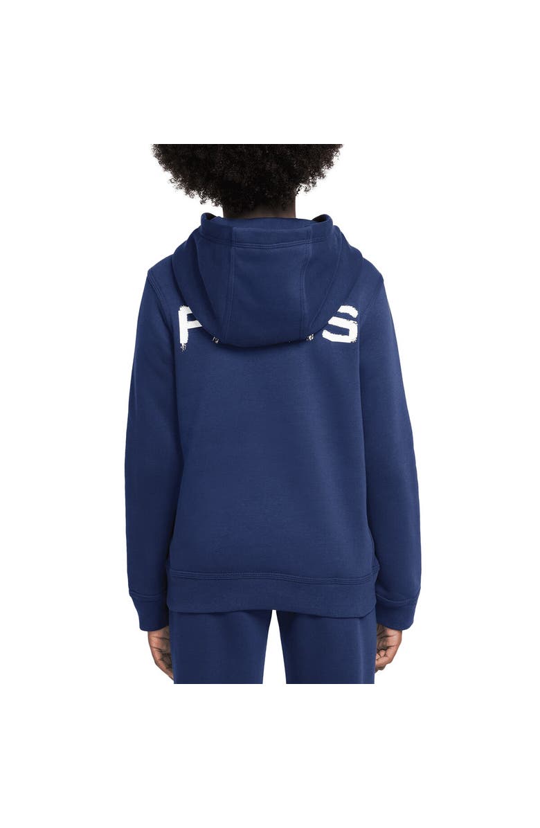 Nike Youth Nike Navy Paris Saint-Germain Club Pullover Hoodie, Alternate, color, 