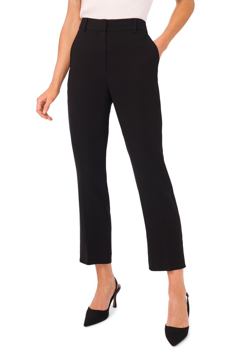 Ted Baker Lee Slim Crop Pants, Main, color, Rich Black