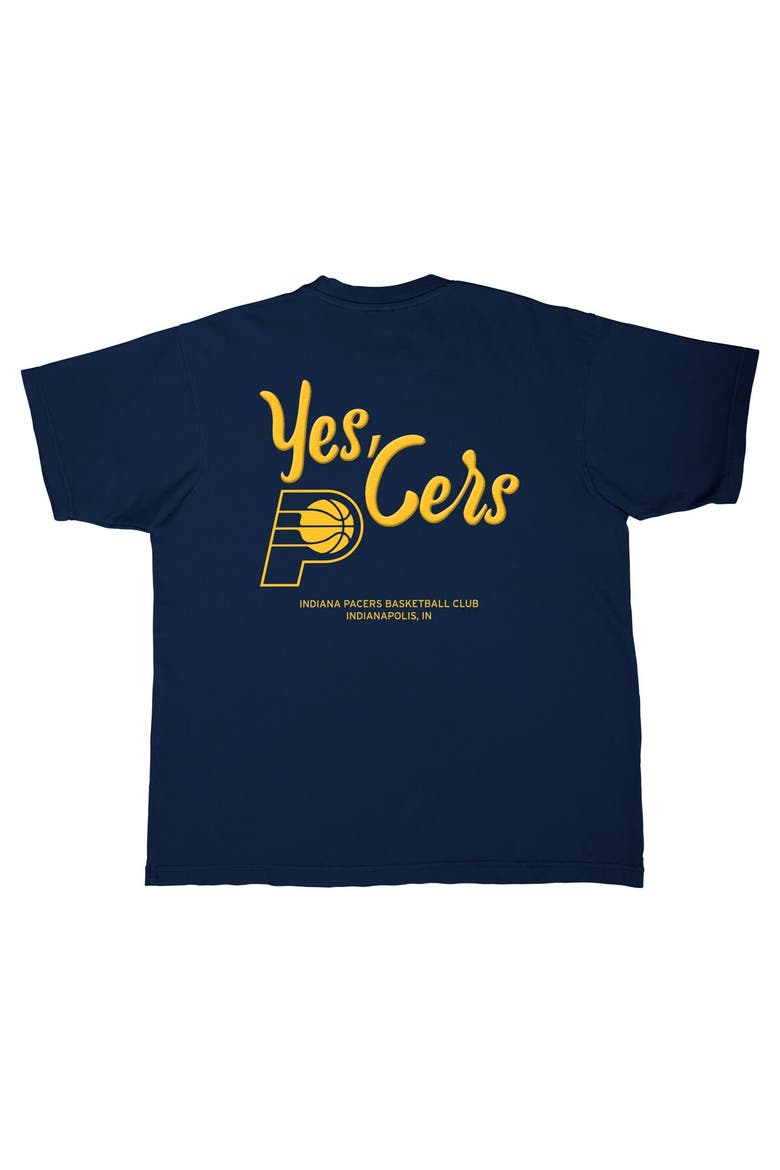 Unisex Stadium Essentials  Navy Indiana Pacers Urban T-Shirt, Alternate, color, Navy