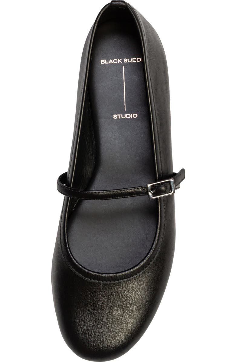 BLACK SUEDE STUDIO Mika Mary Jane Flat, Alternate, color,