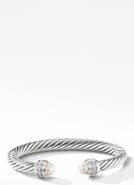 David Yurman Cable Classics Bracelet with Semiprecious Stones & Diamonds, 7mm