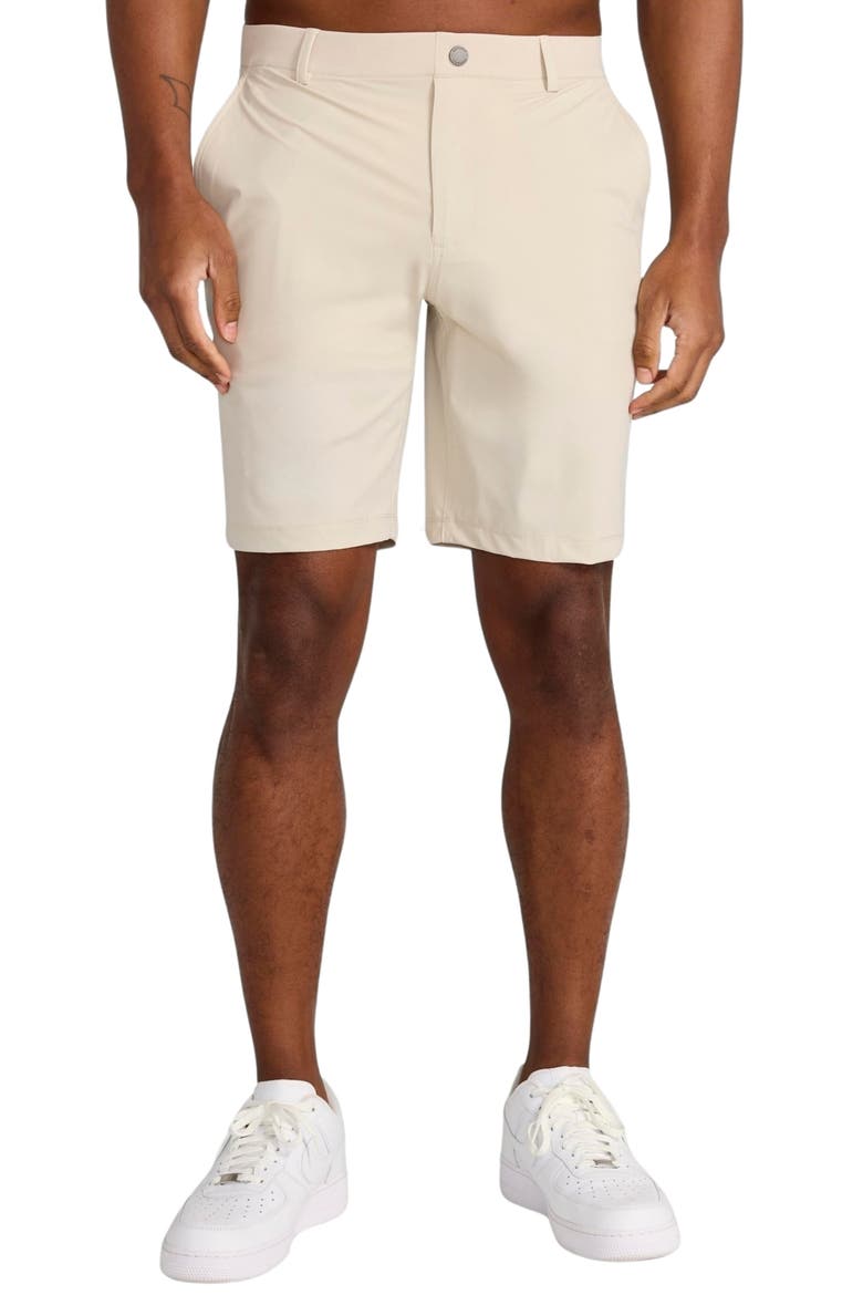 Hanover Pull-On Shorts, Main, color, STONE