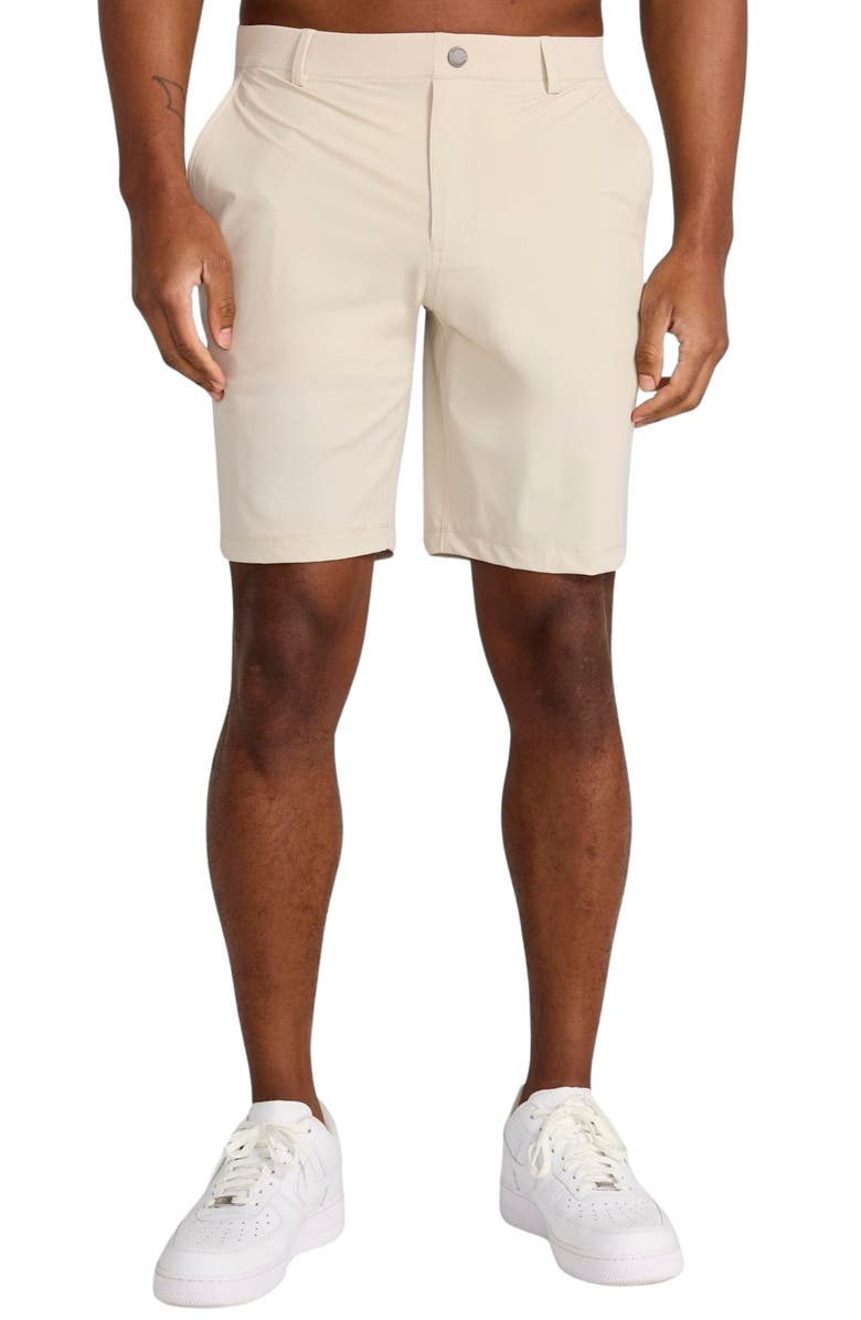 Redvanly Hanover Pull-On Shorts, Main, color, Stone