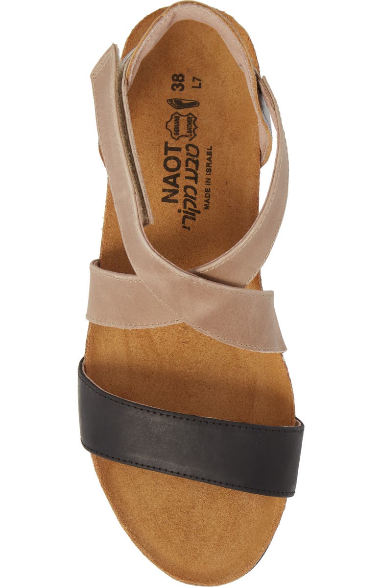 Naot Vixen Wedge Sandal, Alternate, color,