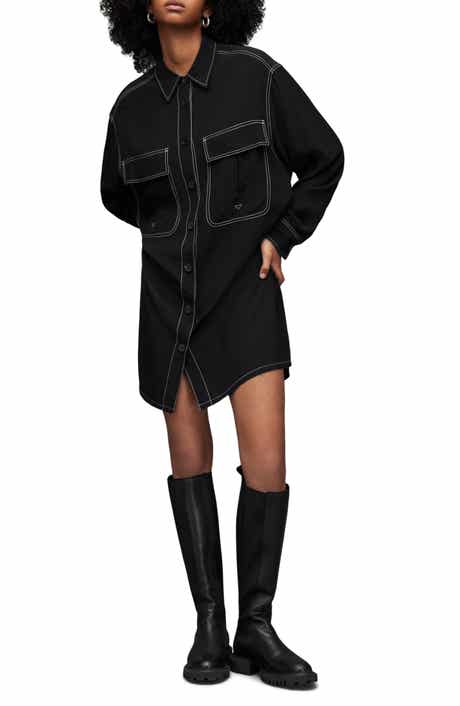 Vita Long Sleeve Shirtdress