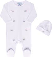 Feltman Brothers Vehicle Cotton Footie & Hat Set