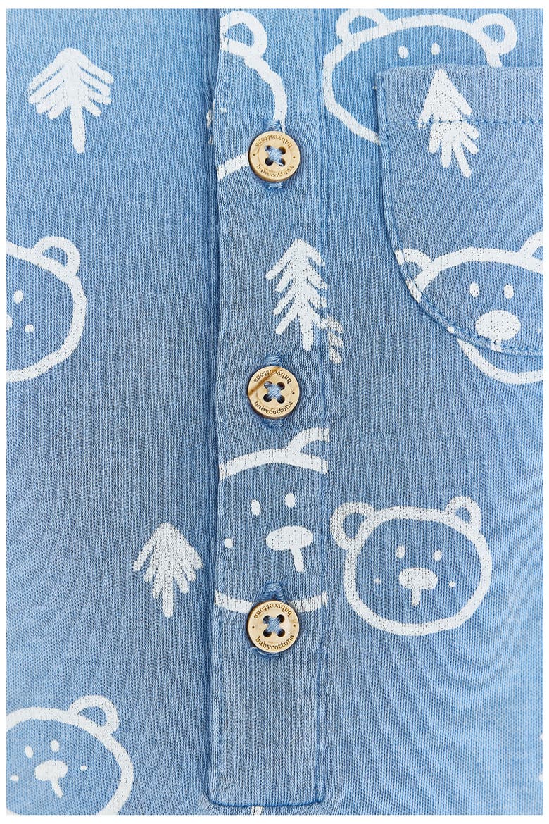 Blue Coverall for Infant, Alternate, color, PASTEL-BLUE