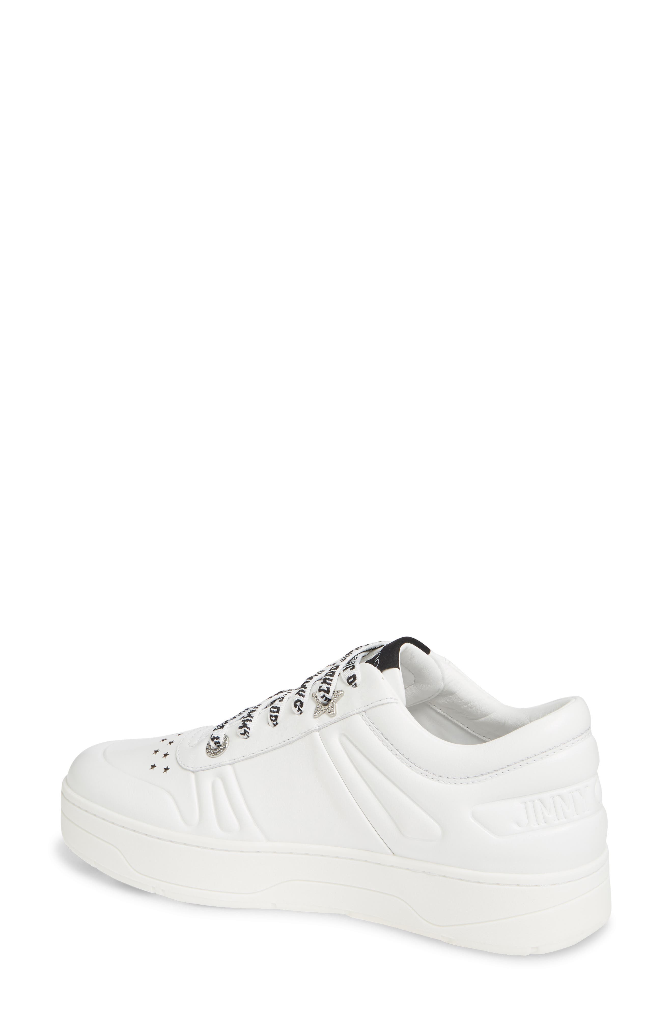 Jimmy Choo Hawaii Lace-Up Sneaker, Alternate, color, 