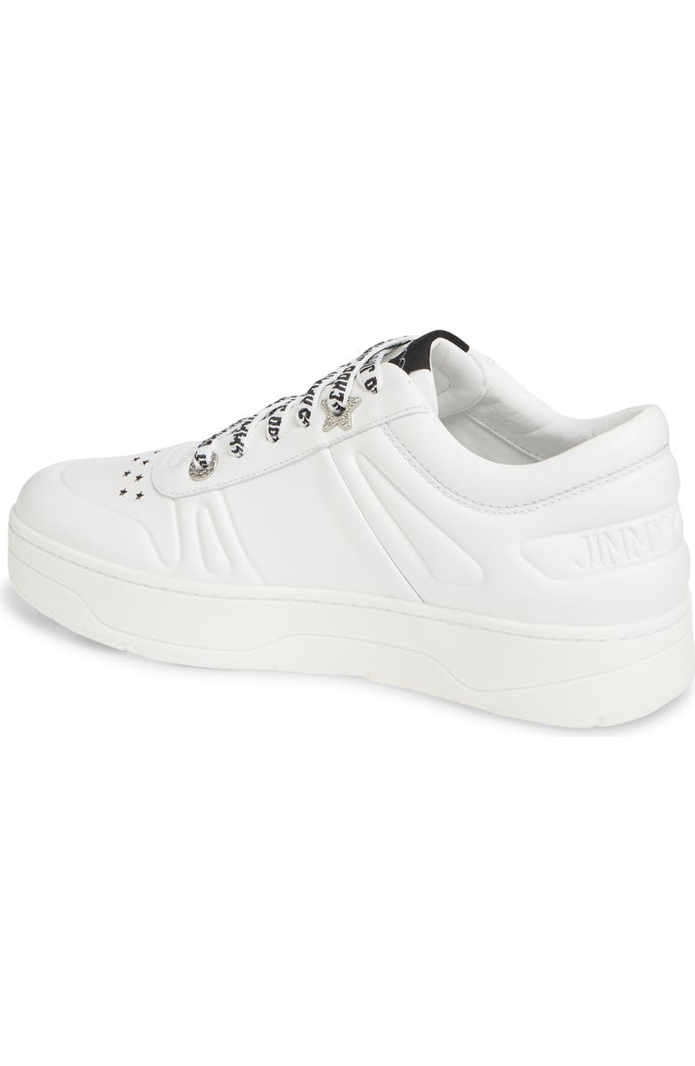 Jimmy Choo Hawaii Lace-Up Sneaker, Alternate, color,