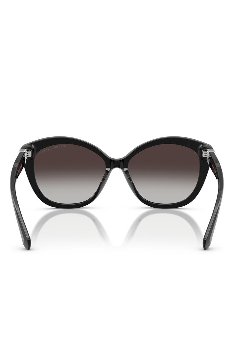 Ralph Lauren 57mm Gradient Butterfly Sunglasses, Alternate, color,