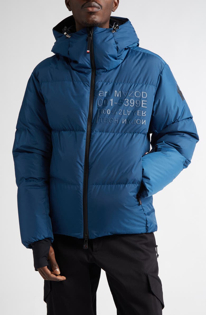 Moncler Grenoble Mazod Hooded Down Puffer Jacket, Main, color, 