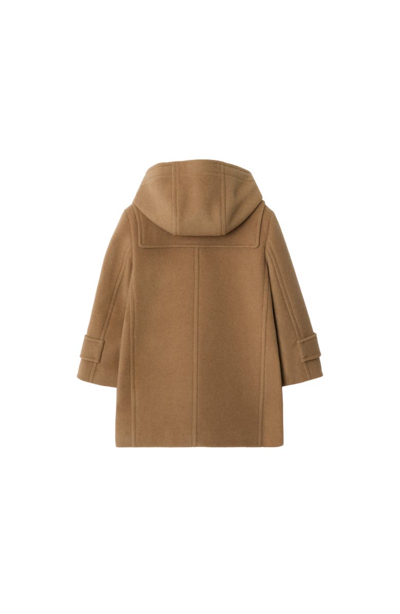 Burberry Wool Duffle Coat, Alternate, color, Archive Beige