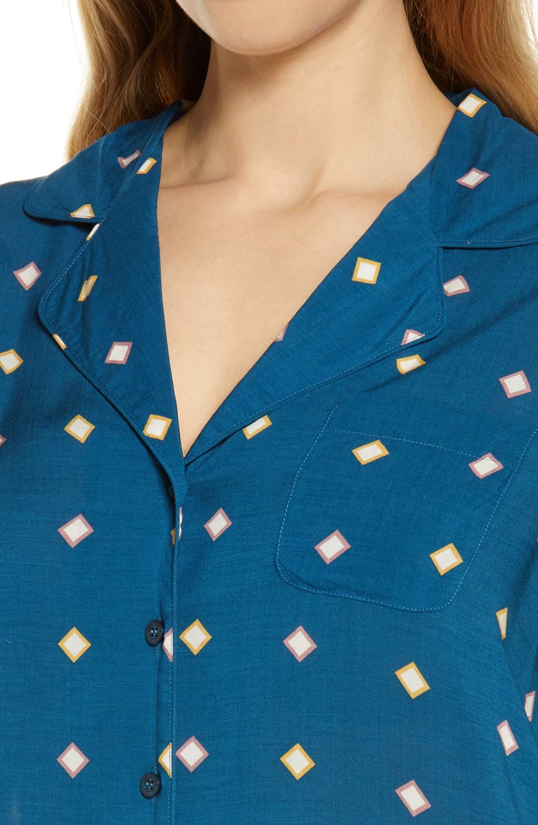 Nordstrom Lingerie Sweet Dreams Crop Pajamas, Alternate, color, 