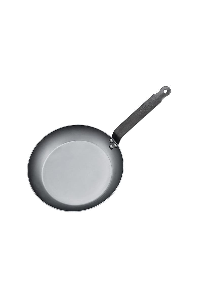 Mauviel M'Steel 14.1 Inch Heavy Round Frying Pan, Alternate, color, Gray