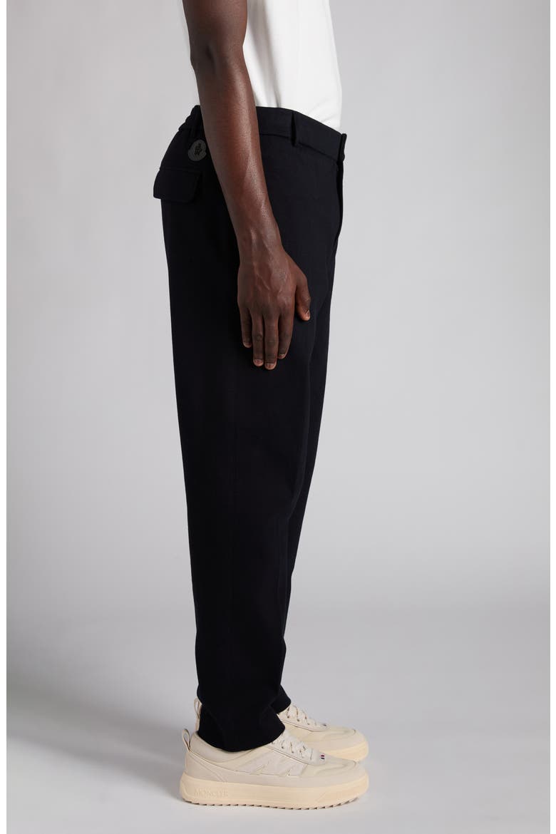 Tailored Cotton Blend Pants, Alternate, color, NIGHT SKY