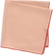 BOSS Geometric Silk Pocket Square