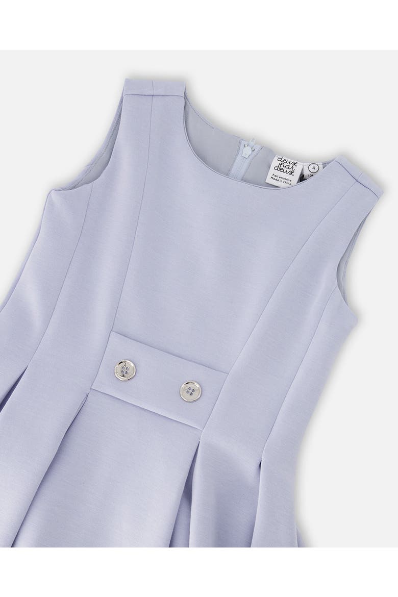 Sleeveless Neoprene Fitted Dress, Alternate, color, Lavender