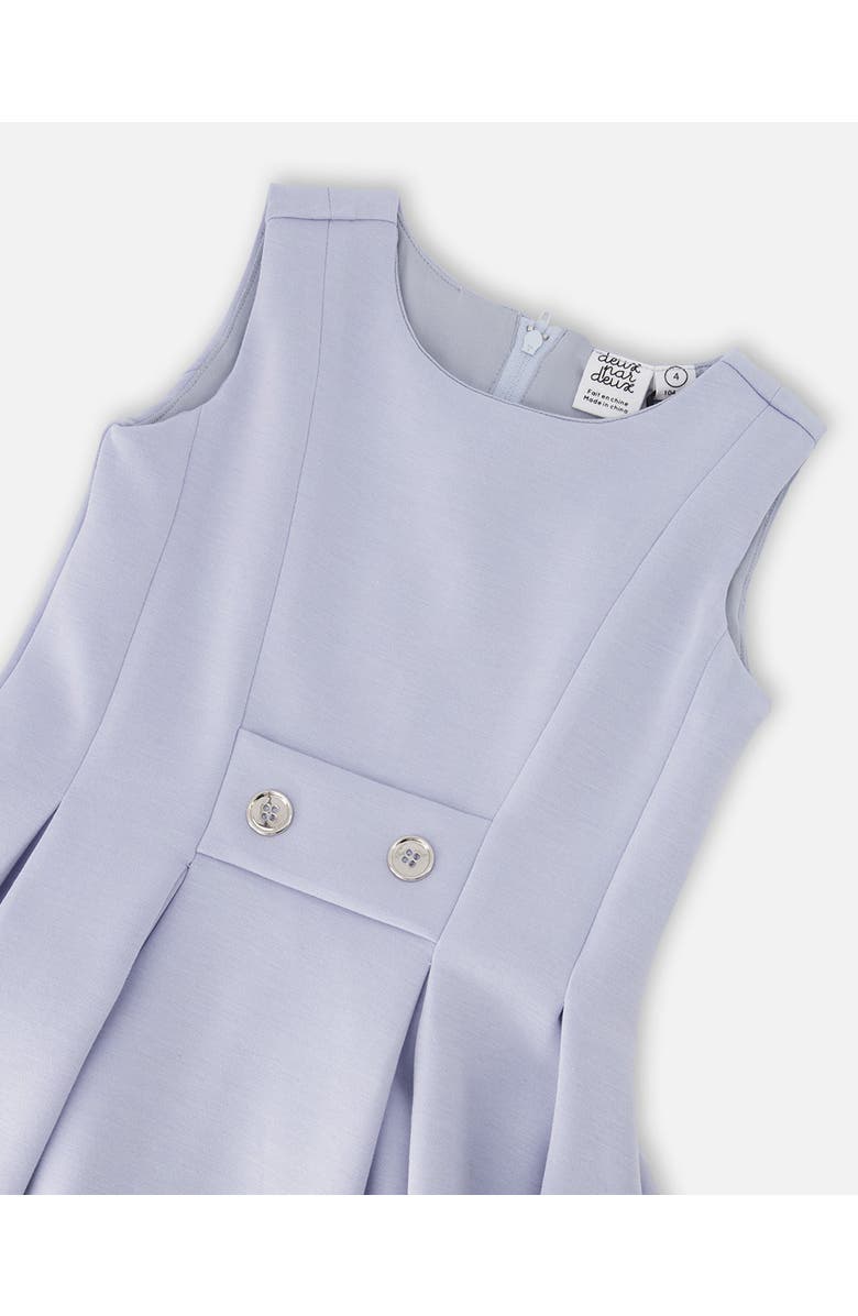 Deux par Deux Sleeveless Neoprene Fitted Dress, Alternate, color, Lavender
