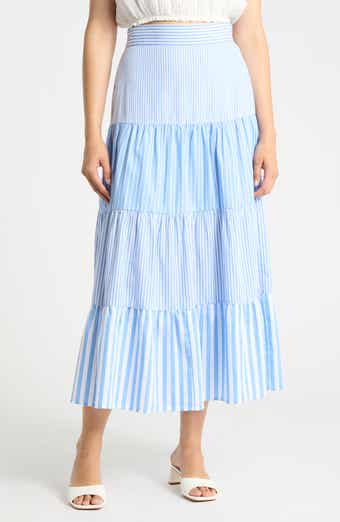 Shelly Tiered Midi Skirt