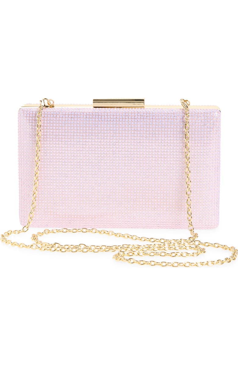 KG Kurt Geiger Box Clutch, Alternate, color, Light/ Pastel Purple