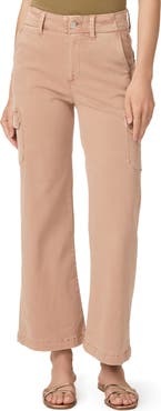 PAIGE Carly Ankle Wide Leg Cargo Jeans