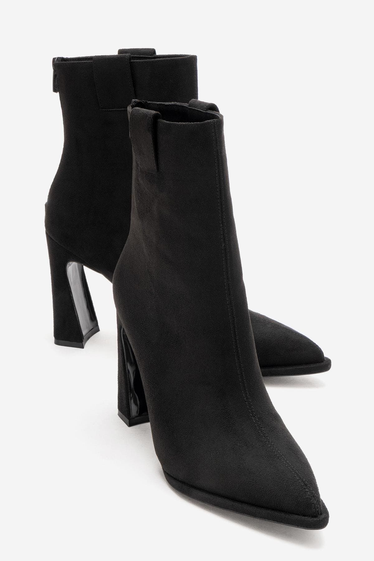 Aja Block Heel Convertible Knee High Boot, Alternate, color, Black Suede Faux Leather