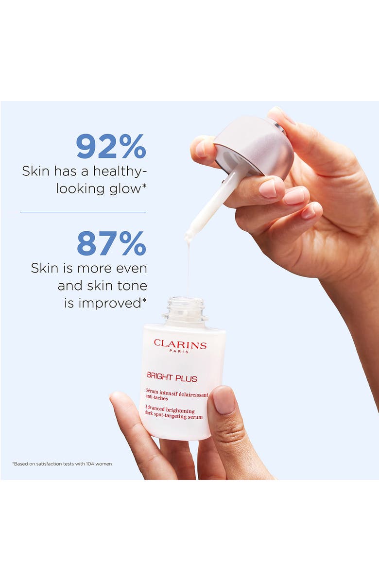 Clarins Bright Plus Advanced Brightening Dark Spot & Vitamin C Serum, Alternate, color, 