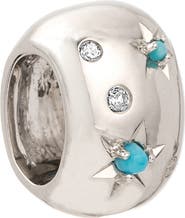 Adina Reyter Diamond & Turquoise Celestial Charm