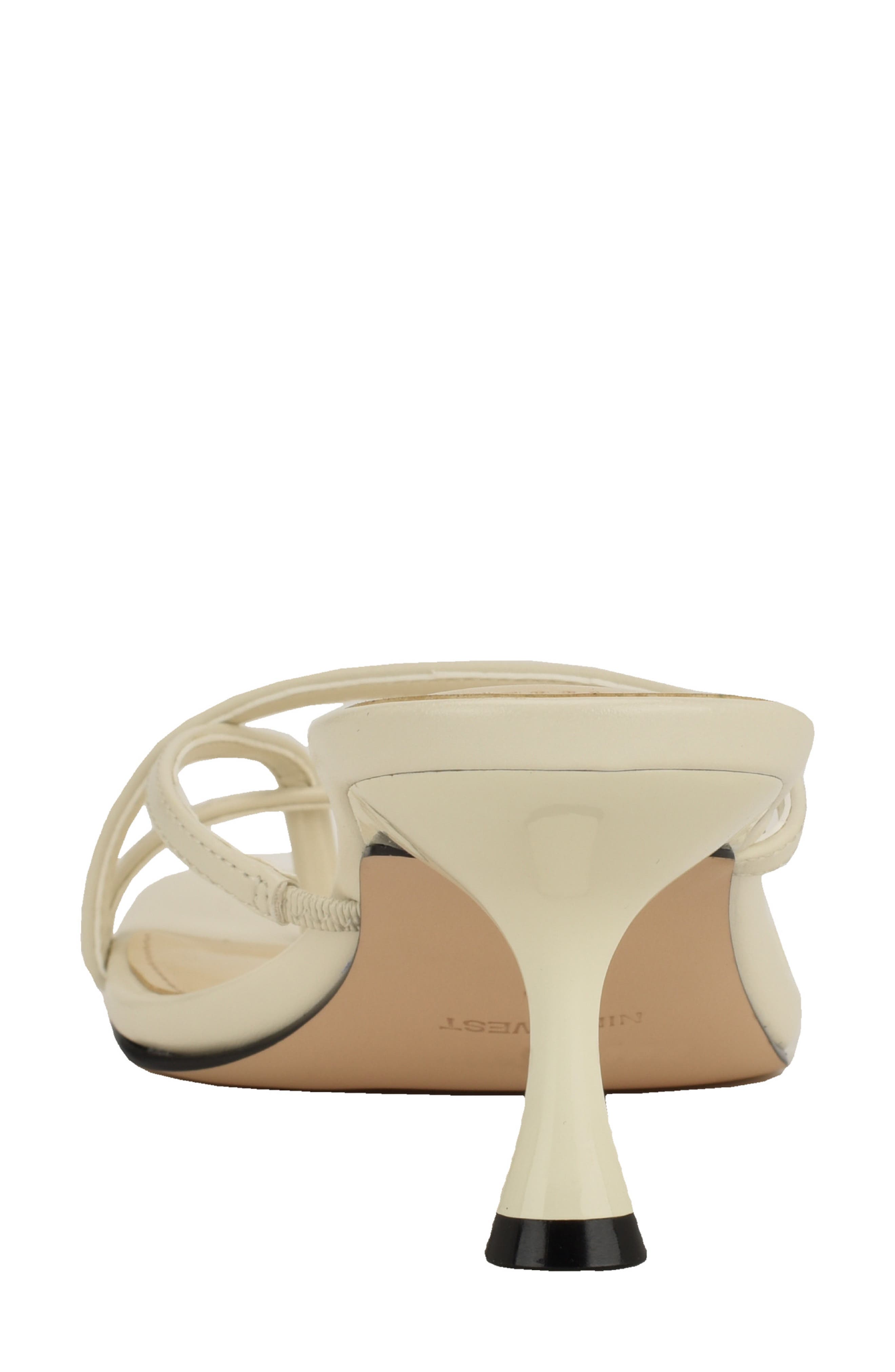 Nine West Anirey Slide Sandal, Alternate, color, Ivory 150
